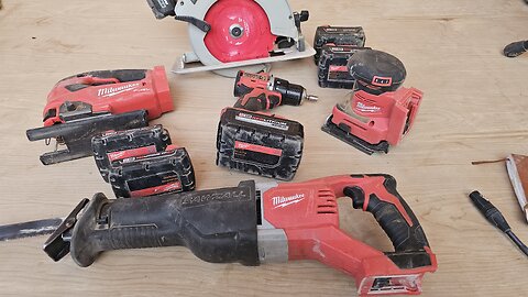 Must have off-grid solar chargeable tools