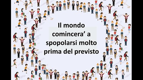 Il mondo comincera’ a spopolarsi molto prima del previsto