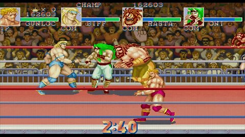 Gunloc +Biff vs Rasta + Oni