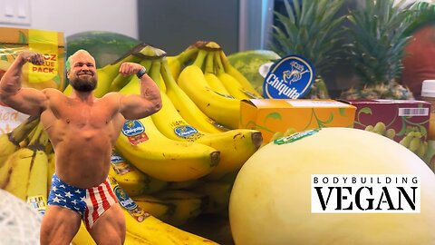 Vegan Bodybuilder Goes FRUITARIAN For A Week! Day 1