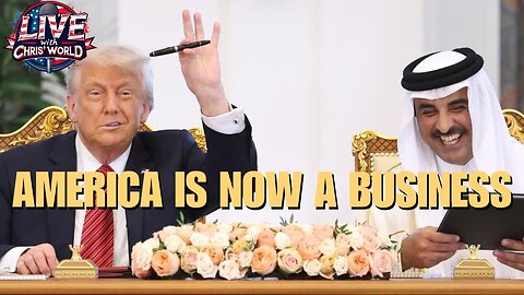 LIVE WITH CHRIS’WORLD - AMERICA IS NOW OPEN FOR BUSINESS