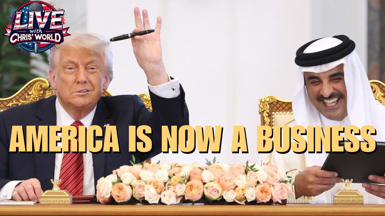 LIVE WITH CHRIS’WORLD - AMERICA IS NOW OPEN FOR BUSINESS