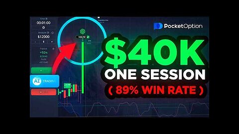 $50 TO $40,000 WITH AI TRADING BOT ON POCKET OPTION | POCKET OPTION BOT | BINARY OPTION STRATEGY