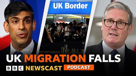 Why has migration to the UK dramatically fallen in the last year? | BBC Newscast