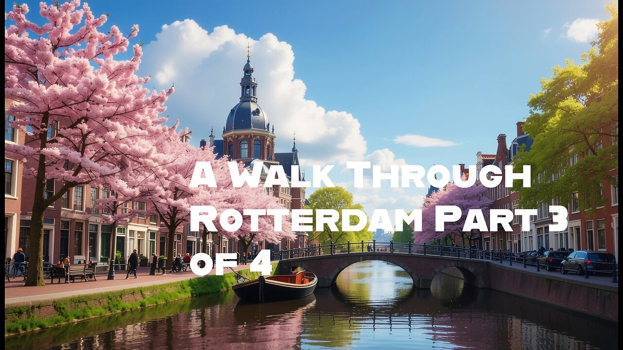 A Walk Through Rotterdam Part 3 of 4 - 4k 60fps HDR