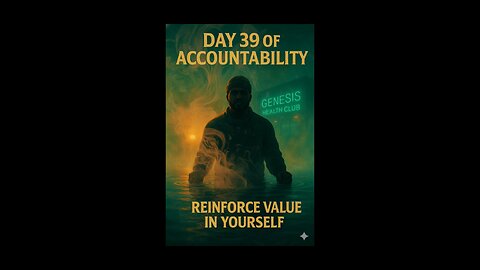 Day 39 of Accountability Reinforce Value in Yourself #accountability #motivation #polarityofdkt