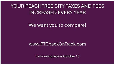 Your Peachtree City Taxes and Fees increased every year in Georgia