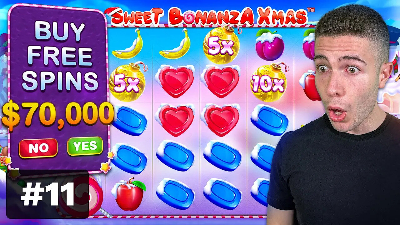 $70,000 Bonus Buy on SWEET BONANZA XMAS 🍬 (70K Bonus Buy Series #11)