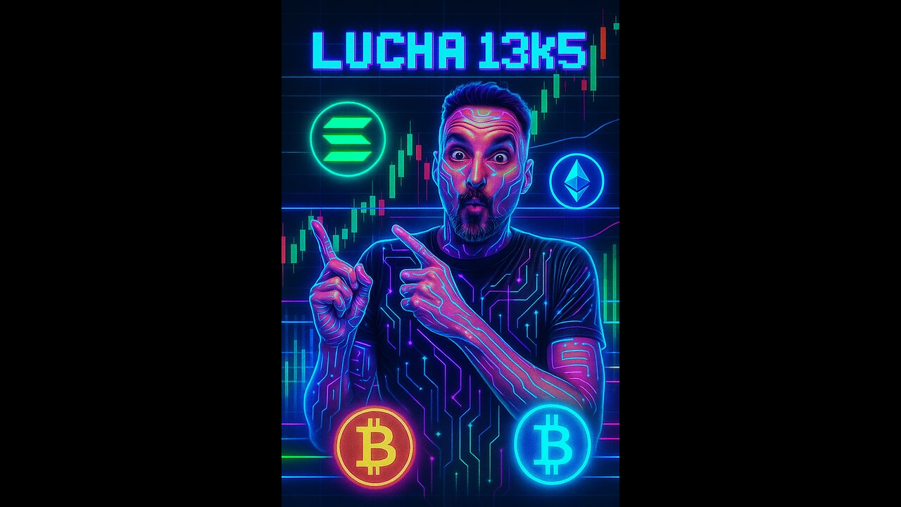 ATENCION LUCHA 13K5 !!! 📈 Análisis Bitcoin 💰 Ethereum 🌐 y Solana ☀️