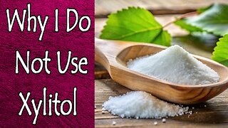 Why I Do Not Use Xylitol