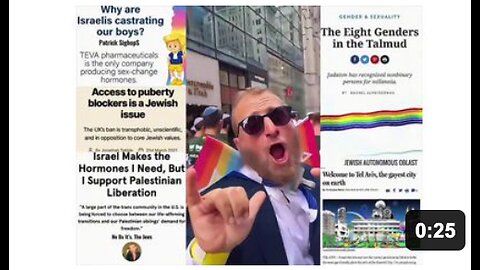 Every single aspect of LGBTQ 🏳️‍🌈 is jewish