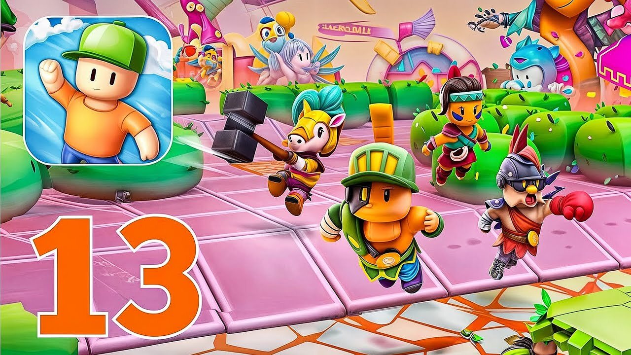 Stumble Guys - Gameplay Walkthrough | Part 13 (Android, iOS)