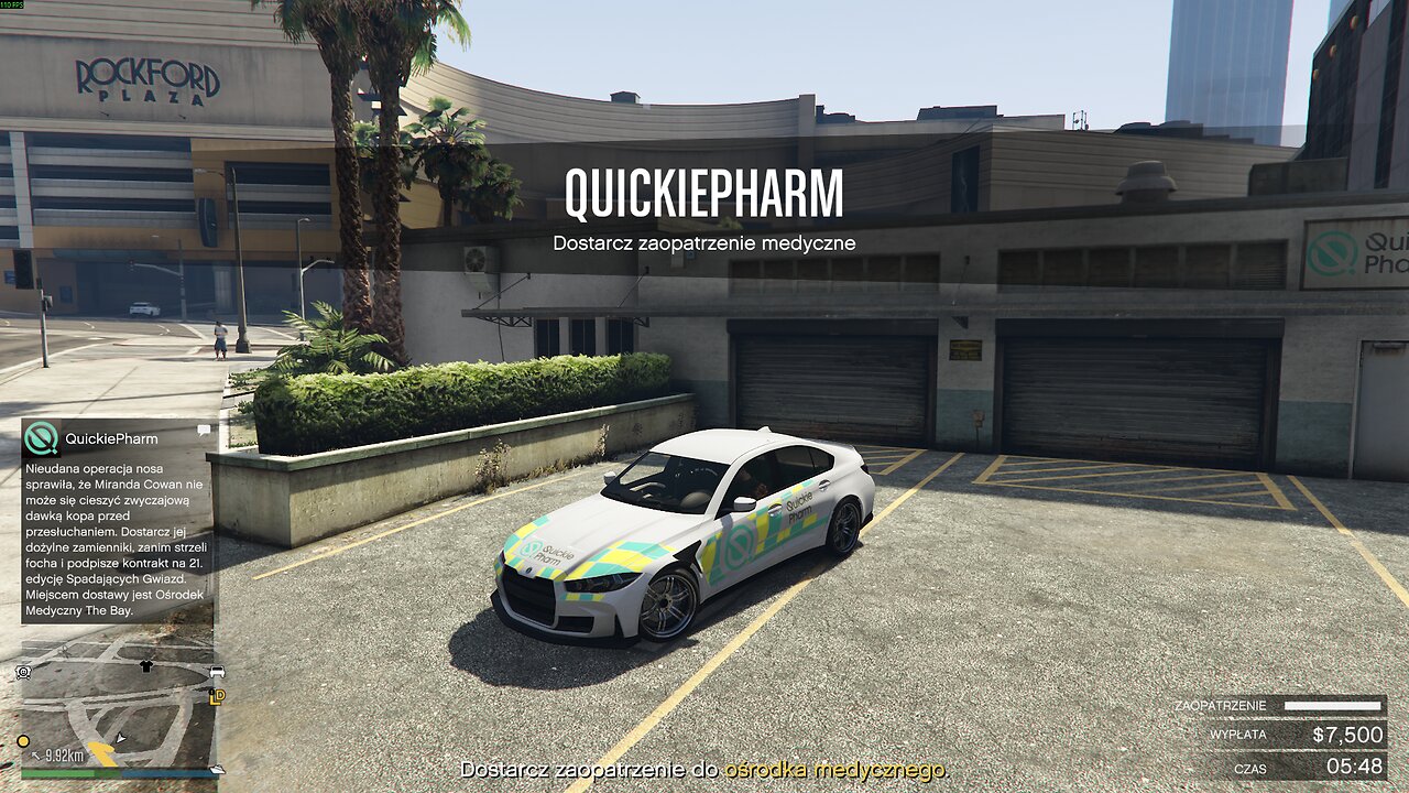 GTA Online, Quickie Pharm Mission