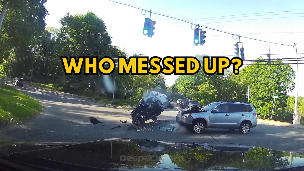 Who Messed Up in This Traffic Accident? | Crash Analysis by Despacio Bro