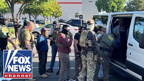 EXCLUSIVE: Fox rides along on immigration raid at CA Home Depot