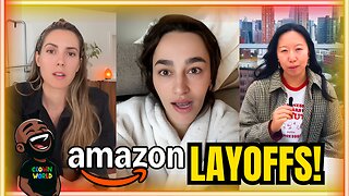 Women CRY Over MASSIVE AMAZON LAYOFFS!