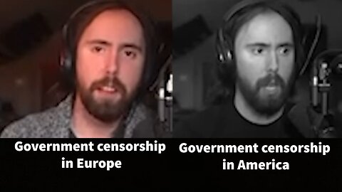 Asmongold on Government Censorship in Europe vs America