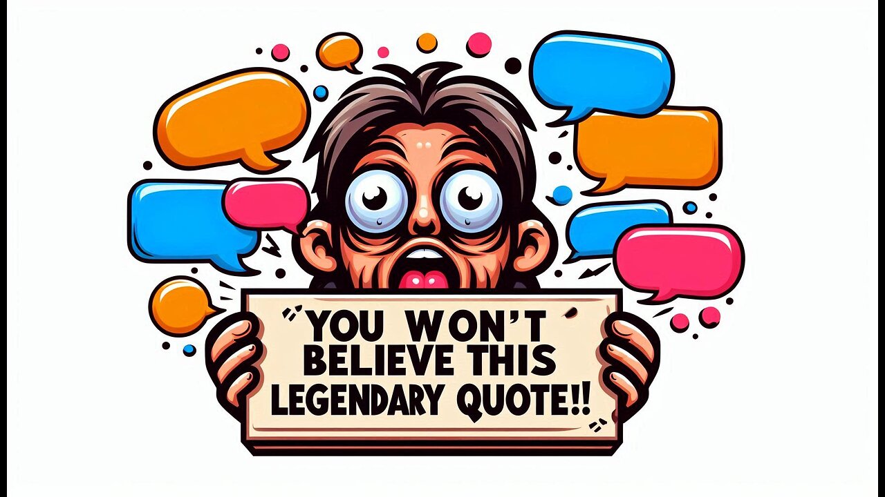You Won’t Believe This Legendary Quote!
