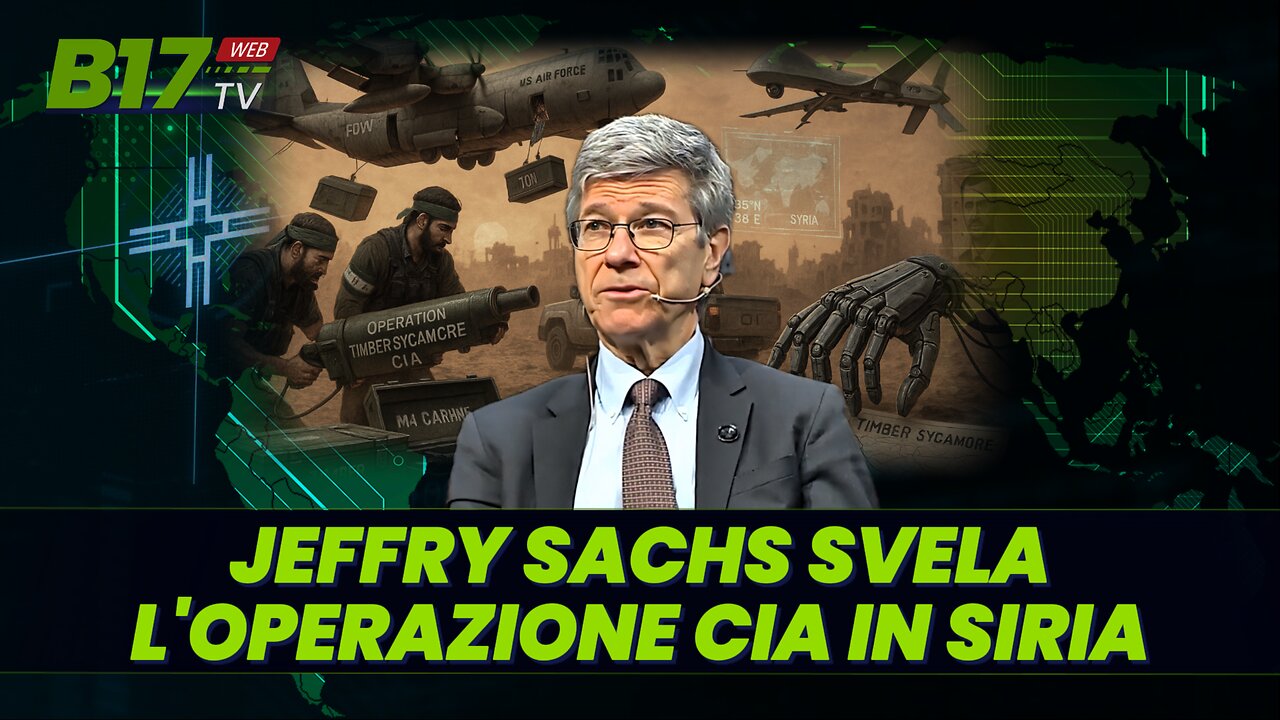 Jeffry Sachs svela l'operazione CIA in Siria