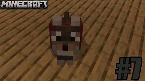 🐶 I Got My FIRST DOG! + Found a CRAZY Abandoned Mineshaft! | Minecraft Part 7