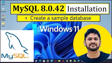 How to install MySQL 8.0.42 Server and Workbench latest version on Windows 11