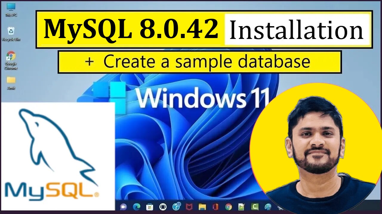 How to install MySQL 8.0.42 Server and Workbench latest version on Windows 11