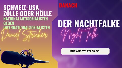 Zölle oder Hölle? Nationalantisozialisten gegen Internationalsozialisten. NACHTFALKE:!