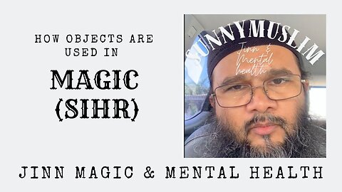 Magic Sihr Jinn and Mental Health Images part 2. the objects