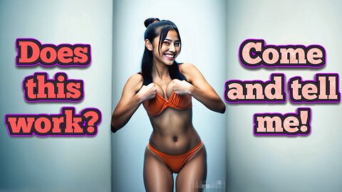 🔥 Hot and sexy girl jumping happily after "fixing" (wink wink) her bra ❤️