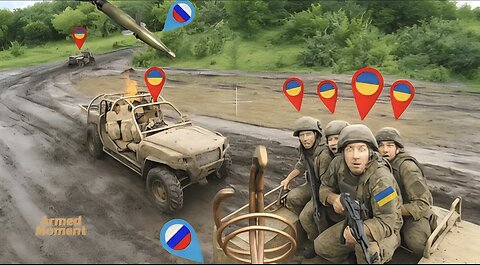 🔥Pinpoint Destruction: Russian Artillery Destroys Elite Recon Team with Surgical Precision