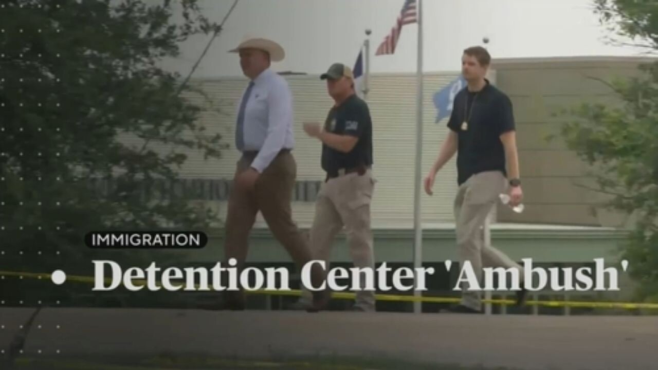 Libtard Legacy Newscasts Mostly SUPPRESS Antifa ICE Attack