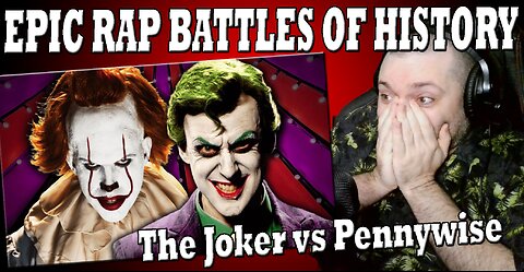 OMG!!! | Joker vs Pennywise | Epic Rap Battles | First Time Watching