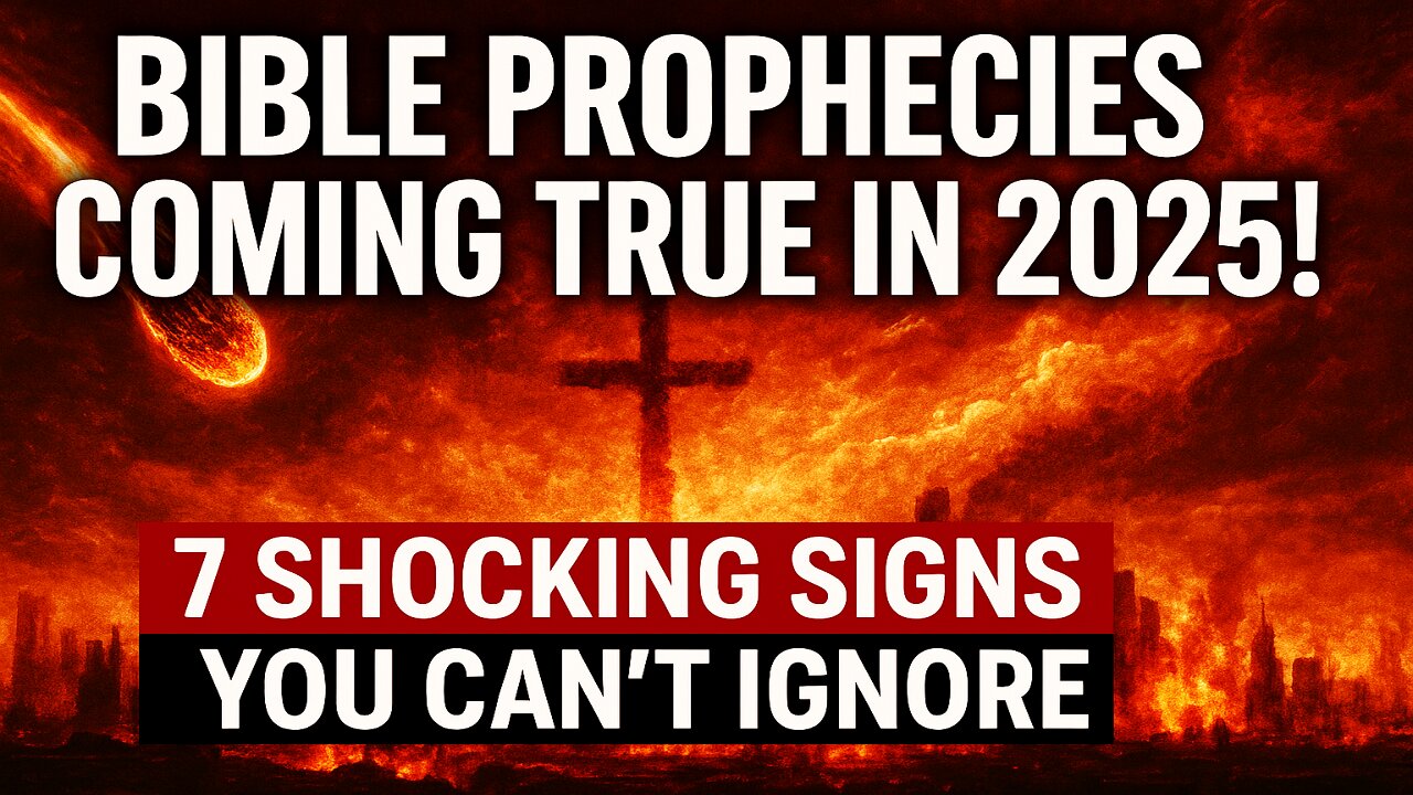 Coming True in 2025!Bible Prophecies 7 SHOCKING Signs You Can’t Ignore"