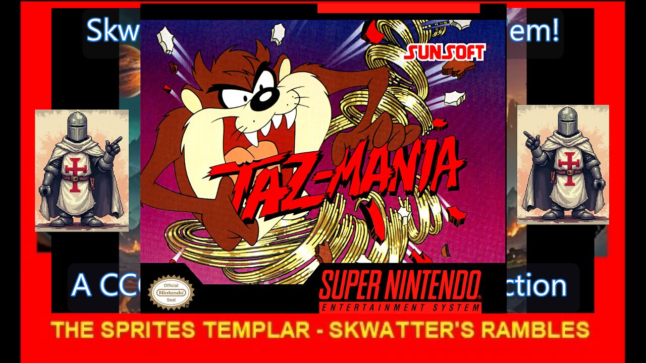 TAZ-MANIA - SNES - SKRAMBLES!