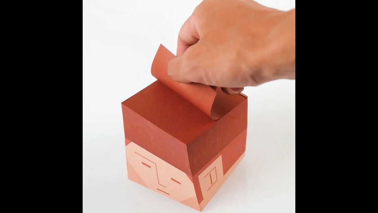 Funny Bald Head Self-adhesive Sticky Notes with 620 Sheets, for Home & Office, Gift for Holidays