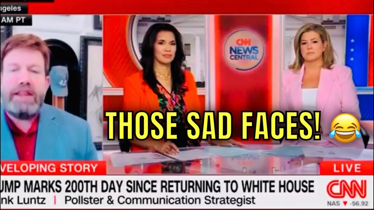 CNN Hosts NEARLY in TEARS over Trump’s Successes! 😭😭😭