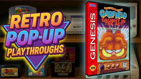 Lost Garfield Sega Genesis Levels FOUND After 30 Years