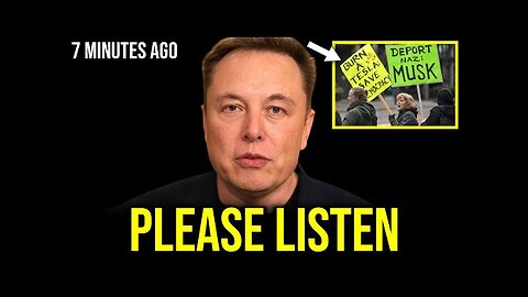 Elon Musk - it's Time to Tell You EVERYHING