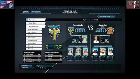Based Sportsball 2025: Regular Season - Game #35 [Team Christ at Sand Cats]