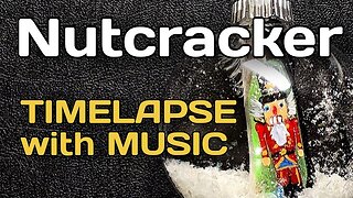 Nutcracker Feather Painting Christmas Ornament {Timelapse with Music}