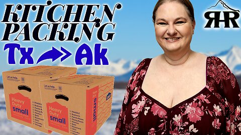 Packing Up the Kitchen 📦 How We Label Boxes for Our Move to Alaska