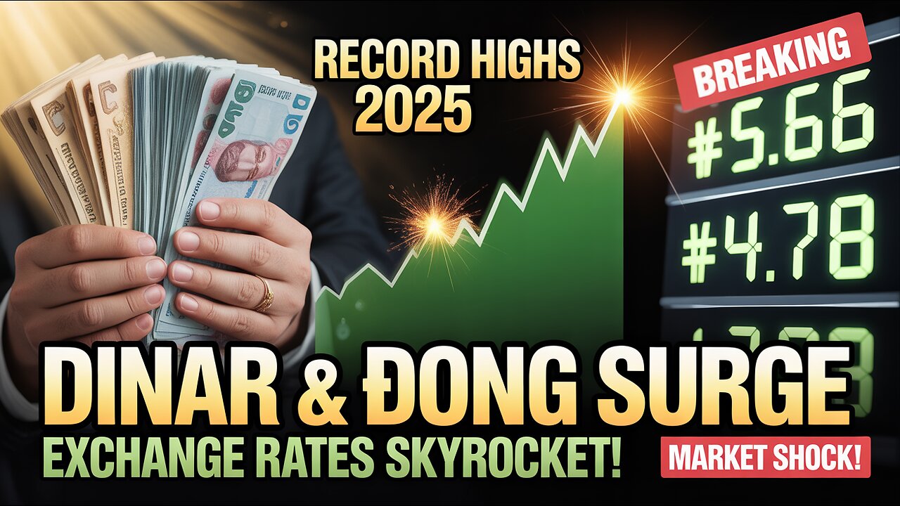 Iraqi Dinar & Vietnamese Dong Exchange Rates Smash Records 2025 💥 IQD News