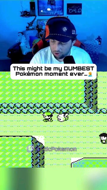 Pokemon Yellow FAIL 😂 Walked Into Trainer for No Reason | Chaos King Gaming Moments
