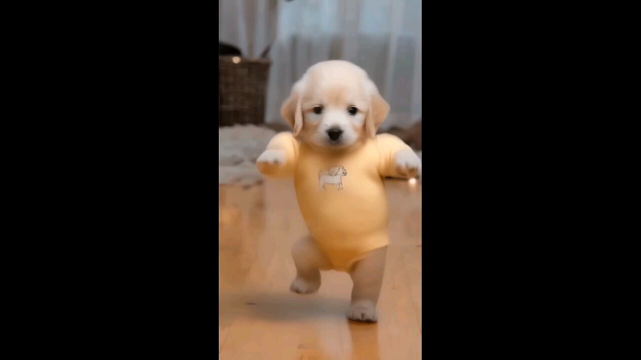 puppy dancing😂