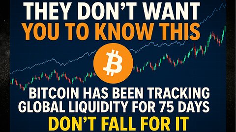Bitcoin Has Been Tracking Global Liquidity for 75 Days
