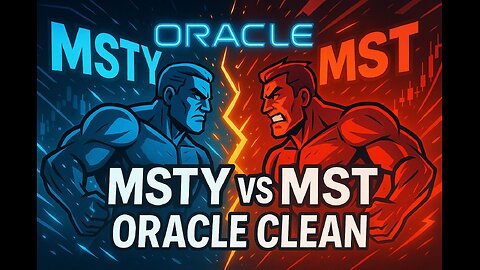 MSTY vs MST Oracle Comes Clean My Holdings My Game Exposed