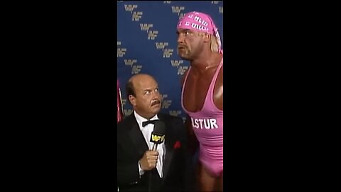 Hulk Hogan & Macho Man Staring Contest WWF Style