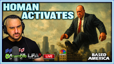 TOM HOMAN NUKES MSNBC | BASED AMERICA 9.9.25 5PM