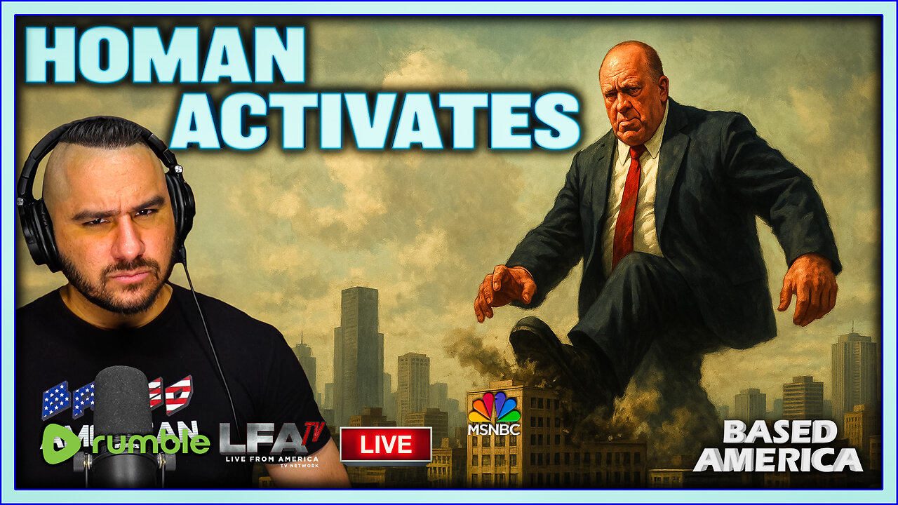 TOM HOMAN NUKES MSNBC | BASED AMERICA 9.9.25 5PM
