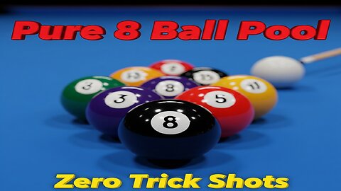 Pure 8 Ball Pool Fun | Zero Trick Shots 🎱